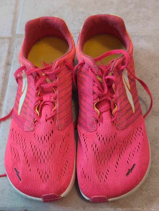 Altra Shoes - Altra Women's Hot Pink Athletic Running Shoes with White Accent